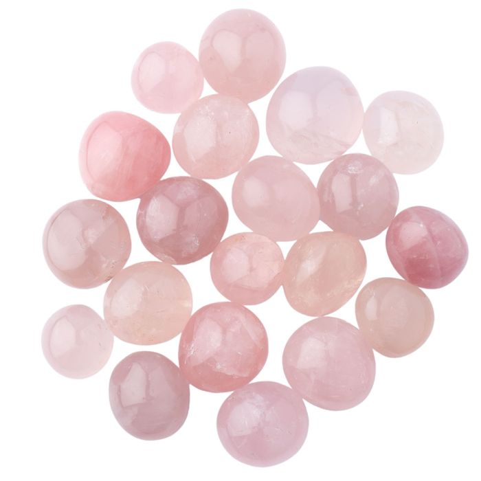 Rose Quartz Large Tumblestone 30-40mm, Madagascar (1KG) NETT