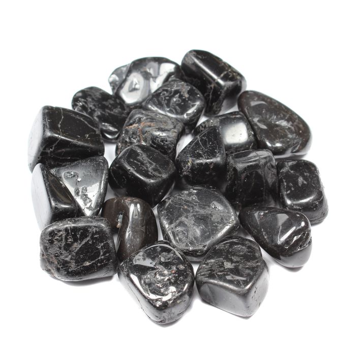 Tourmaline Black B Grade (250g) 20-30mm Medium Tumble NETT