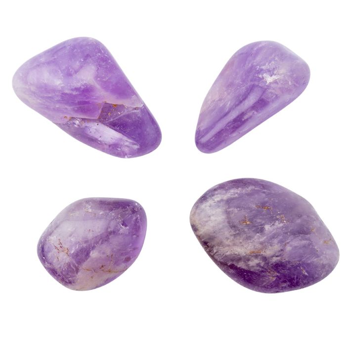 Amethyst A Grade Large Tumblestone 30-40mm, Brazil (100g) NETT