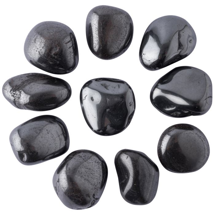 Hematite B Grade Large Tumblestone 30-40mm, Brazil (500g) NETT