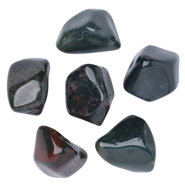 Bloodstone/Seftonite Small Tumblestone 10-20mm, South Africa (250g) NETT