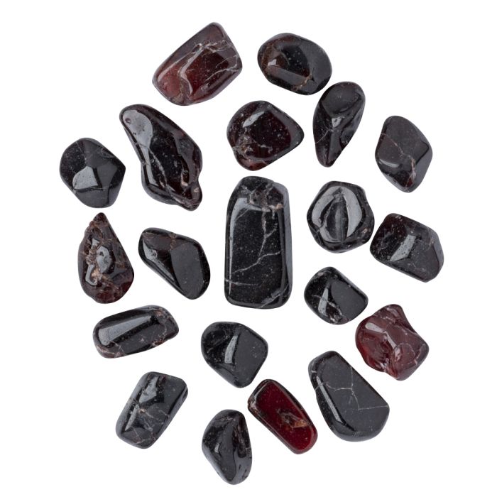 Garnet Tumbled Chips 5-20mm, India (50g) NETT