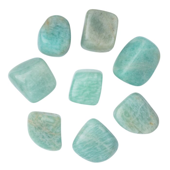 Amazonite Large Tumblestone 30-40mm, India (100g) NETT