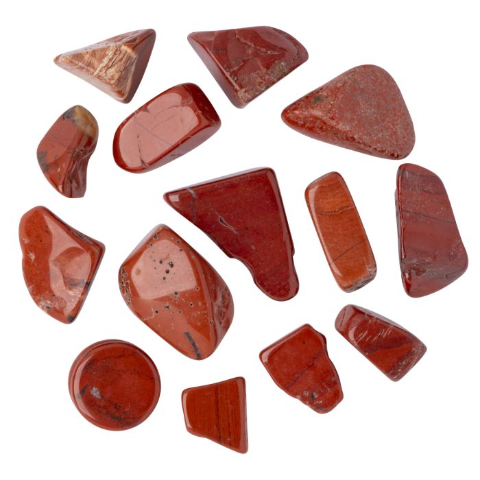 Red Jasper approx 10-50mm Tumblestone (1kg) NET
