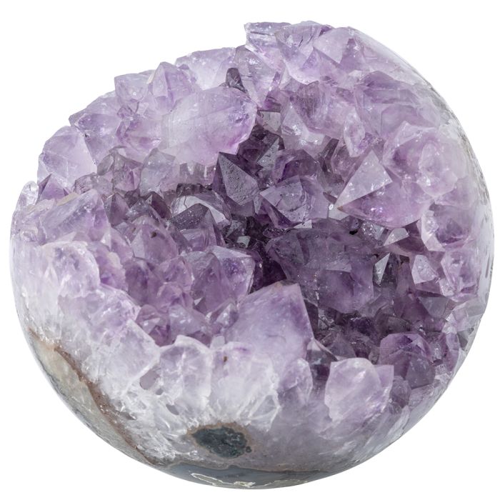 Amethyst Geode Sphere B Grade 70-80mm, Uruguay (1pc) NETT