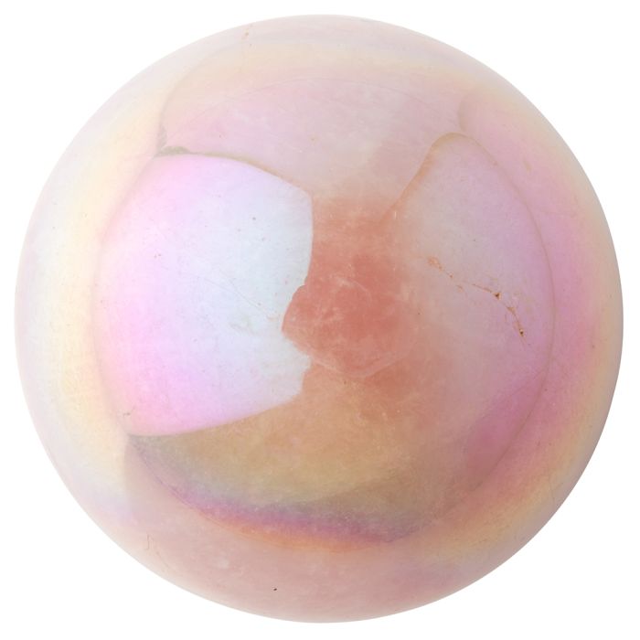 Rose Aura Quartz Sphere 35mm (1 Piece) NETT