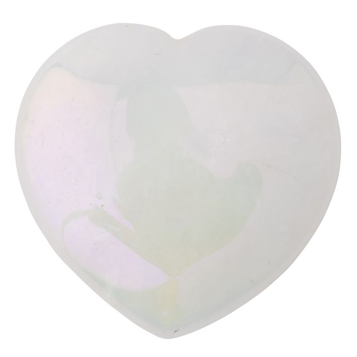 Angel Aura Quartz Heart 40mm (1 Piece) NETT