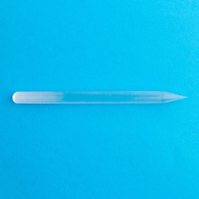 Selenite Pencil Wand 120-140mm (1pc) NETT