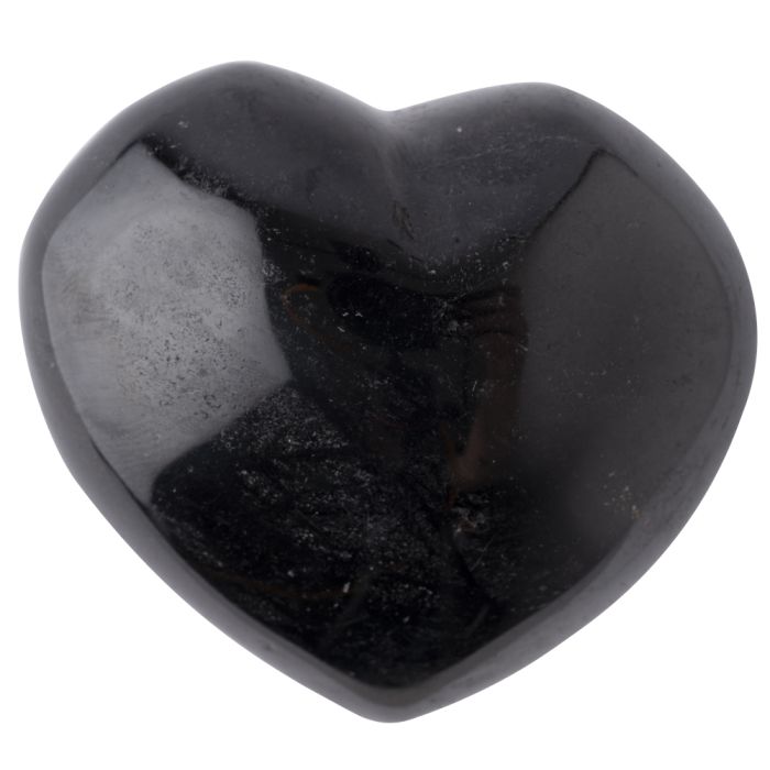 Black Tourmaline Heart in Gift Box, Madagascar 4-7cm (1pc) NETT