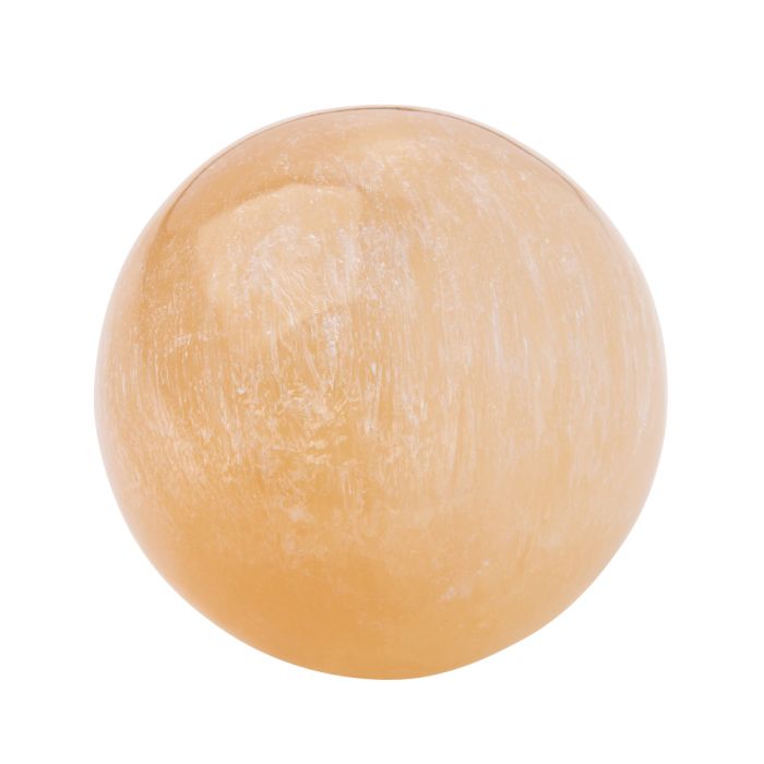 Selenite Orange Spheres 40-50 mm (1pc) NETT