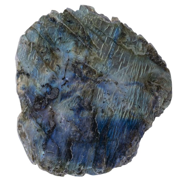 Labradorite Coaster 80-100mm, Madagascar (1 Piece) NETT