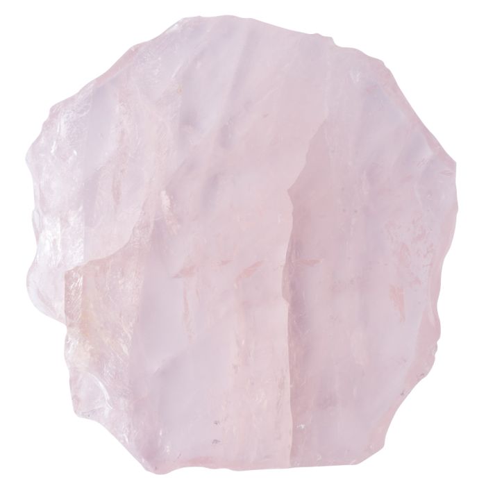 Rose Quartz Coaster 80-100mm, Madagascar (1 Piece) NETT