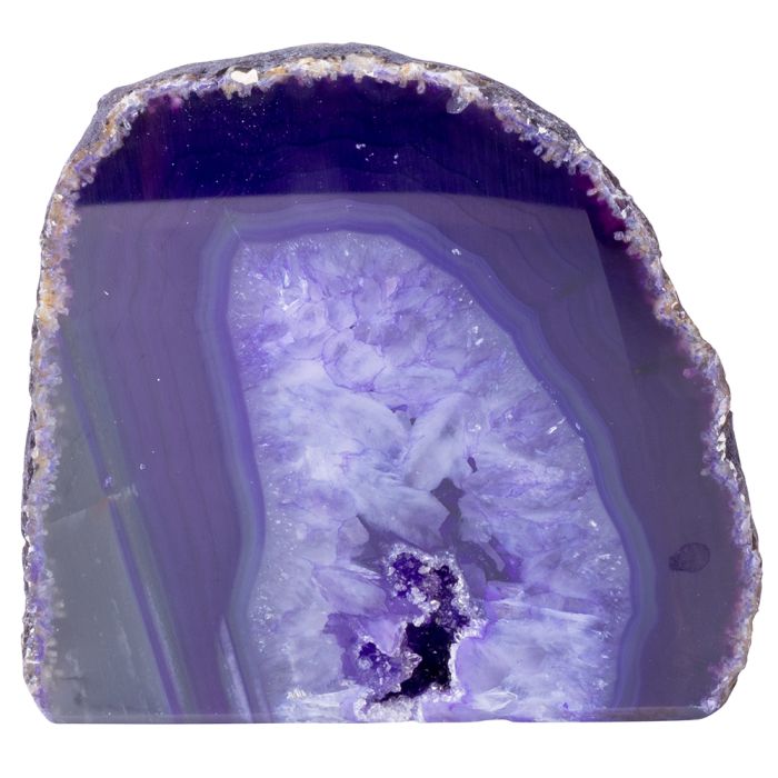 Deluxe Incense Holder Agate End Purple (1 Piece) NETT
