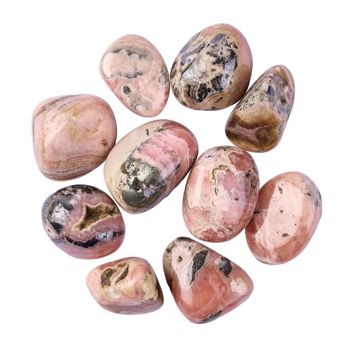 Rhodochrosite Small Tumblestone 10-20mm (50g) NETT