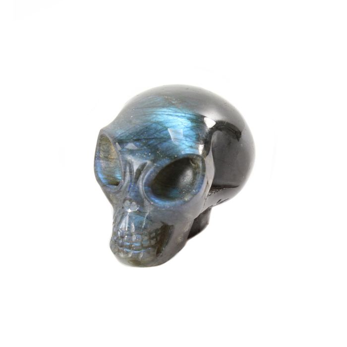 Labradorite Alien Skull 2" (1 Piece) 