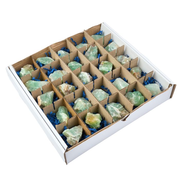 Rough Green Calcite, Mexico (25 Piece) NETT