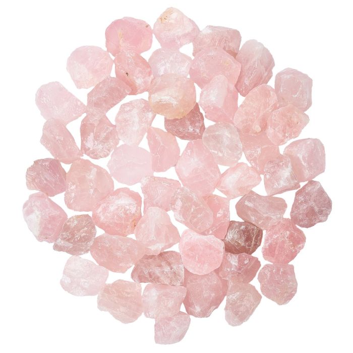 Rose Quartz Rough, Madagascar, Mini (50pcs)