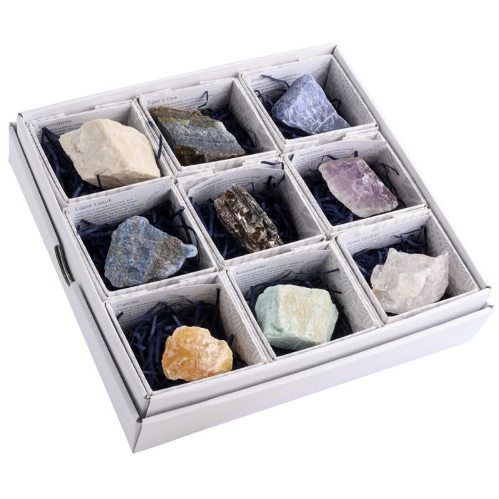 Mixed Minerals Gift Boxed with ID Card (9 Piece) NETT