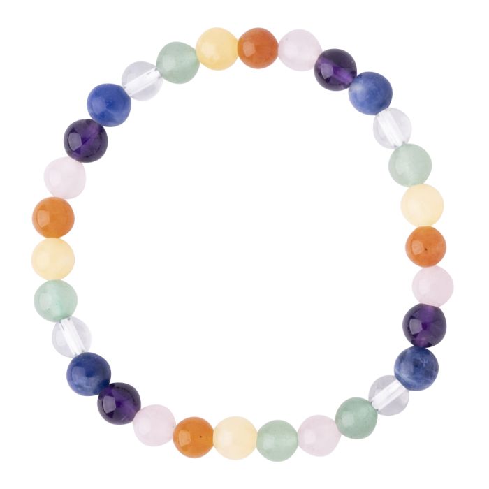 6mm Chakra Bead Bracelet (1pc) NETT