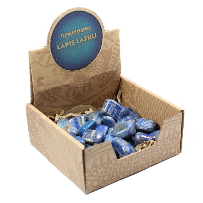 Lapis Lazuli Tumblestone Retail Box (50pcs) NETT