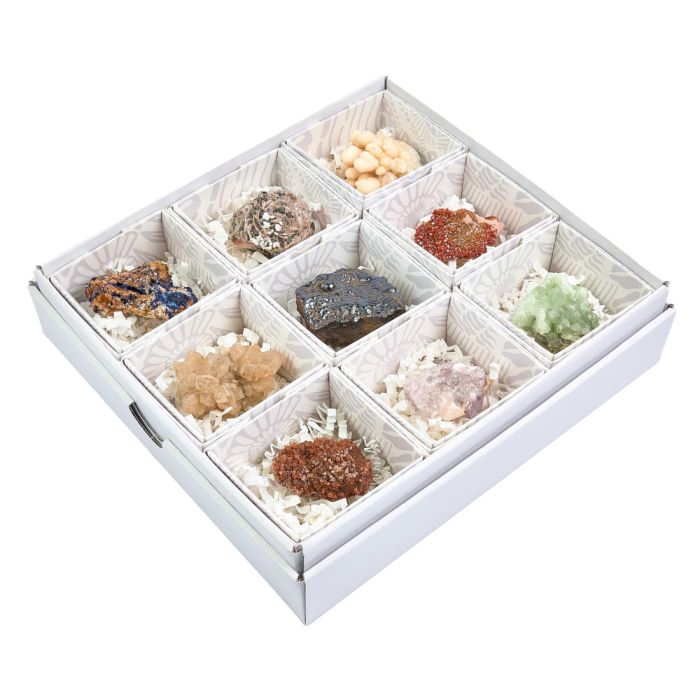 Assorted Moroccan Minerals in Gift Box (9pcs) Nett