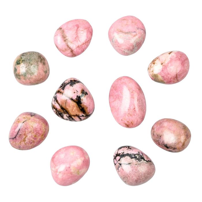 Scorpio, Rhodonite Birthstone Tumblestone (10pcs) NETT