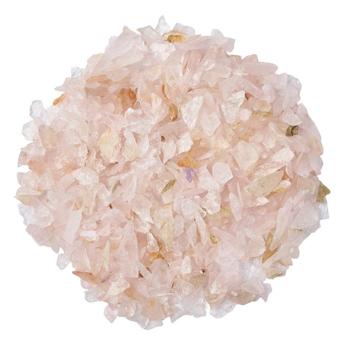 Rough Rose Quartz Aggregate 5-20mm (200g)