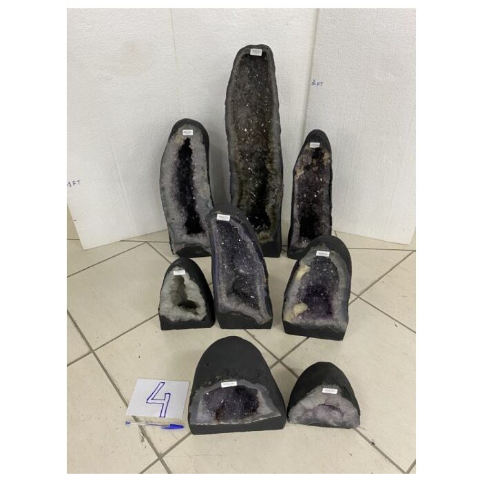 Amethyst Cathedral Crate No.4, 149.9kg (8pcs) NFD (PRE-ORDER)