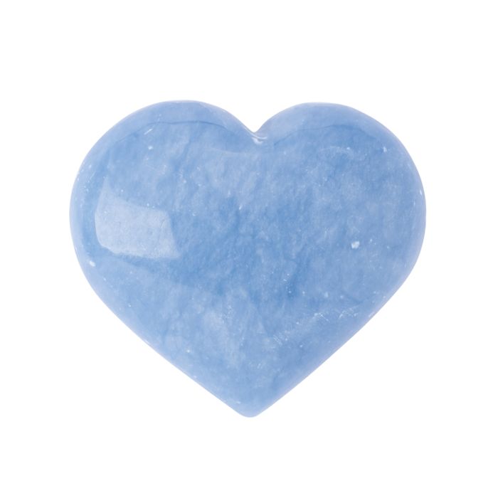 Angelite Heart Gift Boxed Small, Peru (1pc) NETT