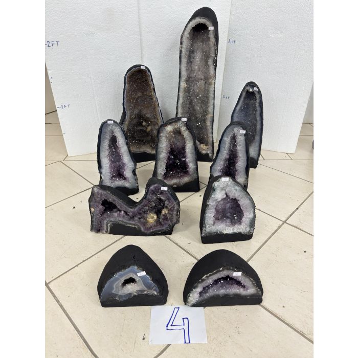 Amethyst Cathedral Crate No.4, 157.4KG, (10PCS) PREORDER