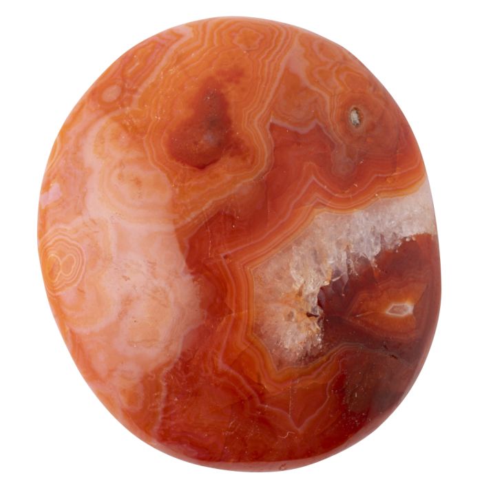 Carnelian Palmstone approx 45-50mm, Madagascar (1pc) NETT