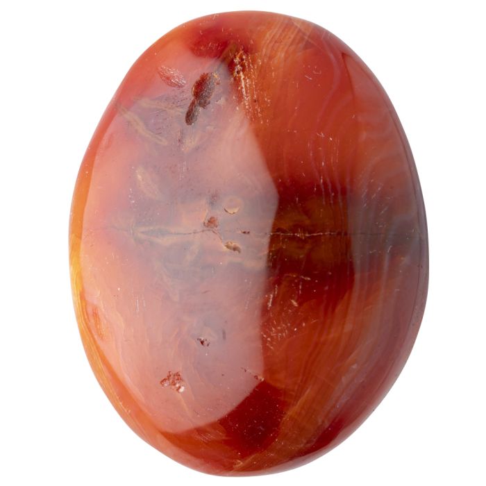 Carnelian Palmstone approx 40-45mm, Madagascar (1pc) NETT