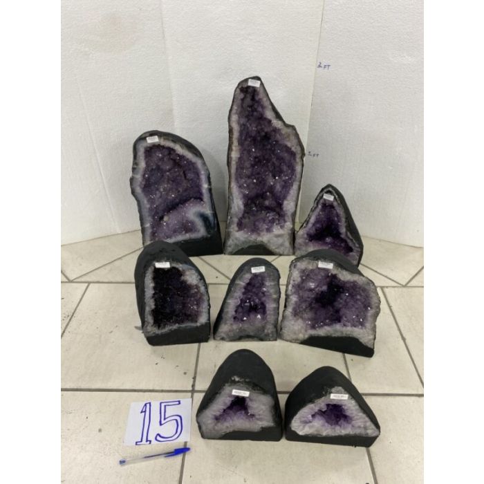 Amethyst Cathedral Crate No.15, 126.4kg (8pcs) NFD (PRE-ORDER)