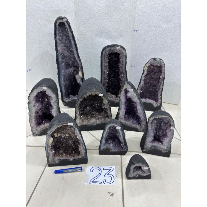 Amethyst Cathedral Crate No.23. 177.8KG (10PCS) PREORDER