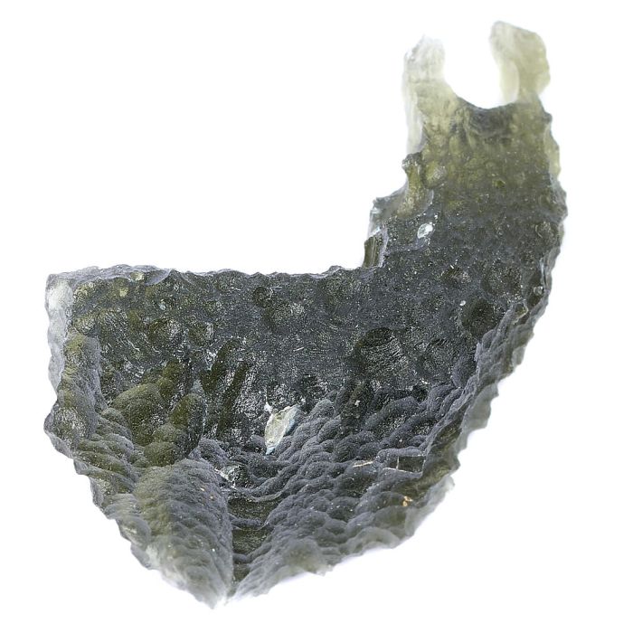 Rough Moldavite 5.06g, in box with ID card, Chlum, Czech Republic, (1pc)