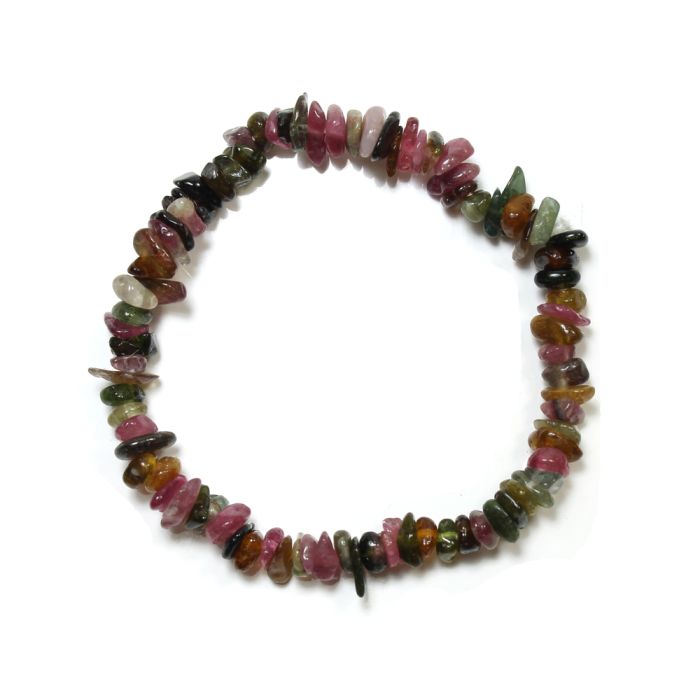 7.5&quot; Chip Bracelet Tourmaline (1 Piece)