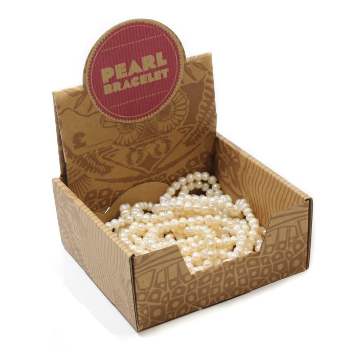 Pearl Bracelets Retail Box (20pcs) NETT