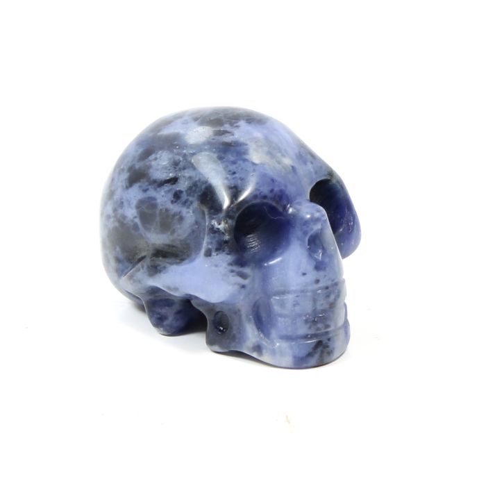 2" Skull Carving Sodalite (1 Piece) NETT