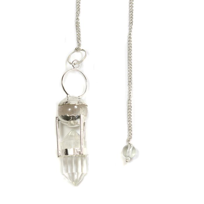 Double Terminated Vogel Pendulum with Crystal Sphere (1pc) NETT