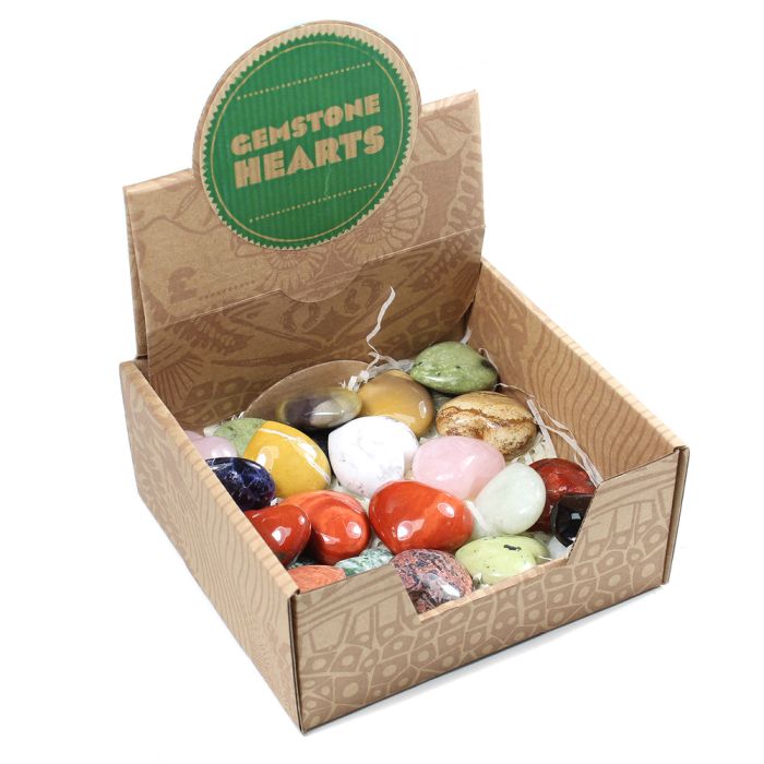 Gemstone Hearts Retail Pack (25pcs) NETT