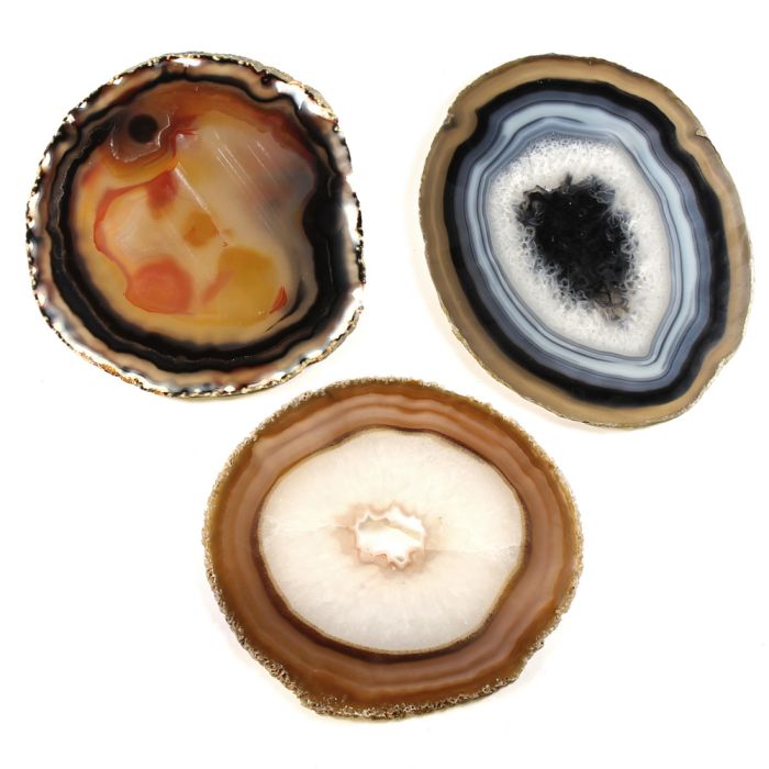 A7 Agate Slice Natural (5.5" to 6") NETT