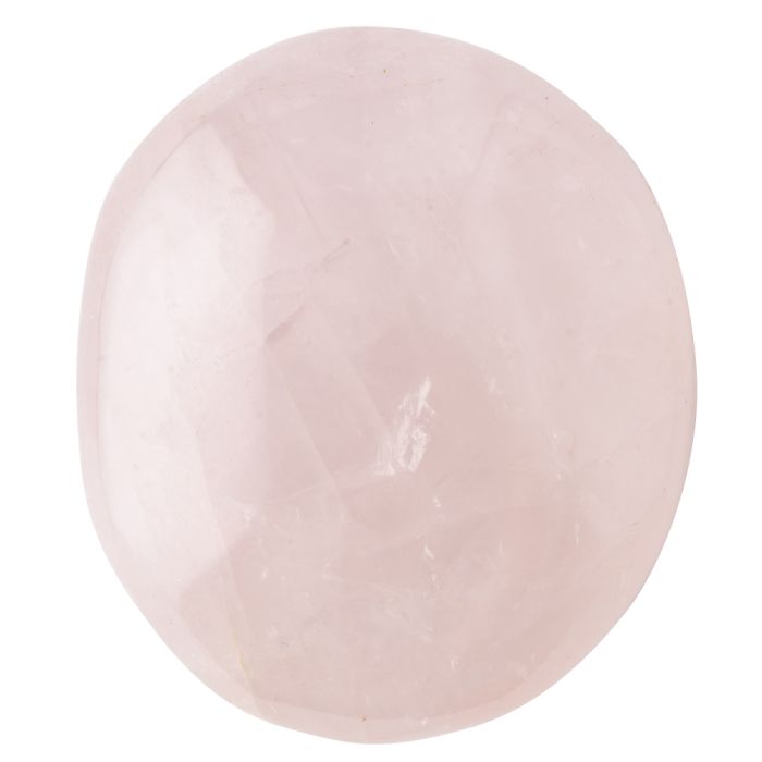 Rose Quartz Palmstone approx 40-50mm, Madagascar (1pc) NETT