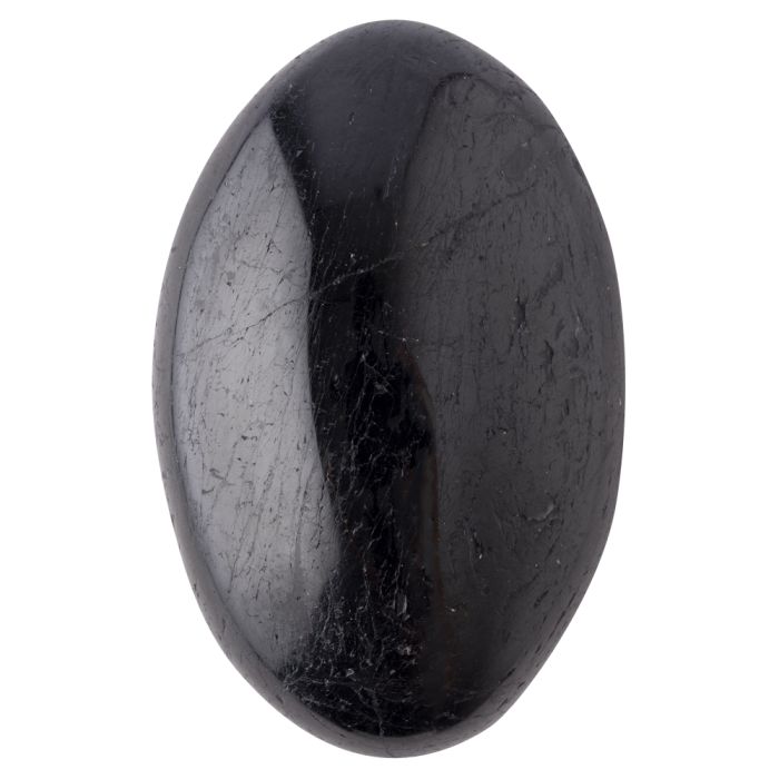 Black Tourmaline Palmstone approx 60-65 cm in Gift Box, Madagascar (1pc) NETT