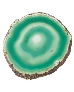 Green Agate Coaster (1pc)