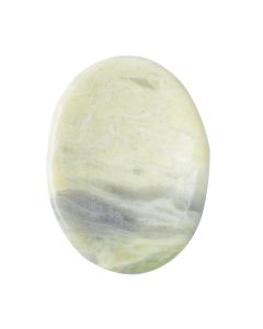 Serpentine Worry Stone, India (1pc) NFD