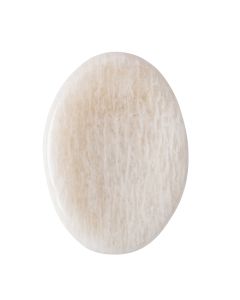 Moonstone Feldspar Worry Stone, India (1pc) NFD