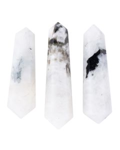 Rainbow Moonstone DT Point, India (1pcs) NETT