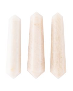 Pink Moonstone DT Points, India (3pcs) NETT