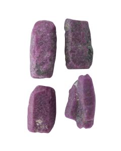 Ruby Crystals 3-6g, India (10pcs) 
