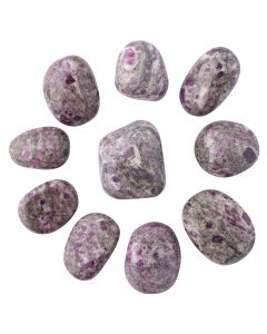 Ruby in Rhyolite Medium Tumblestone 20-30mm, India (100g) NETT